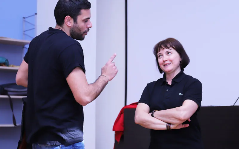 Eljana Popova conclude il workshop alla Scuola di Recitazione della Calabria
