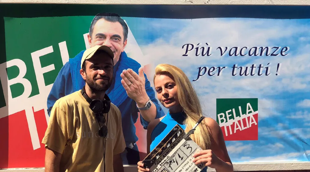 Alessia-Foti-studentessa-della-SRC-MasterClass,-sul-set-de-Gli-anni-belli